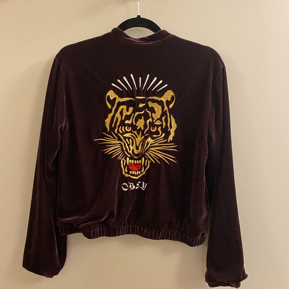 Velvet Obey Tiger Jacket